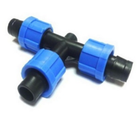 Тройник для капельной ленты 17х17х17 mm  (уп/40 шт)